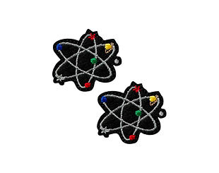 Patch Monoquick - Atomium (2 ks) 2,6 x 2,9 cm