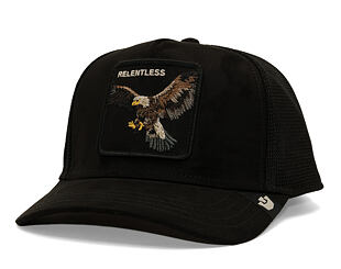 Cap Goorin - Suede Represent Eagle Trucker - Black