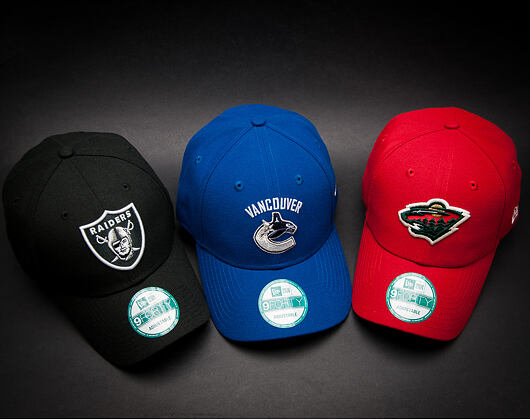 New Era 9FORTY The League Oakland Raiders Strapback Team Color Cap