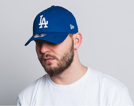 New Era League Essential Los Angeles Dodgers 9FORTY Light Royal/White Strapback Cap