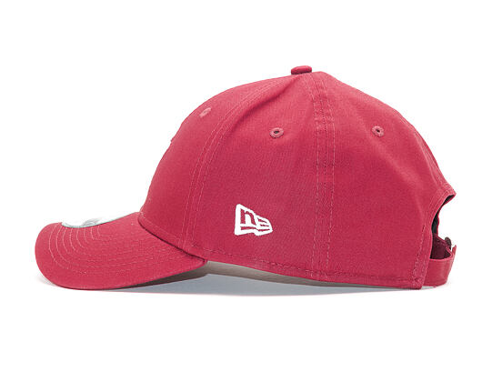 New Era League Essential New York Yankees 9FORTY Cardinal/White Strapback Cap