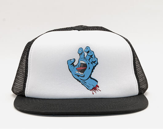 Santa Cruz Classic Hand Mesh Cap White/Black