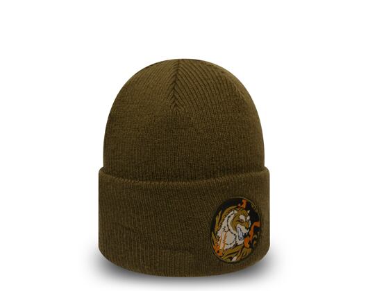 New Era Element Cuff Knit New Olive Winter Beanie