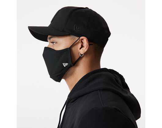New Era Diamond Era Blank Black Face Mask