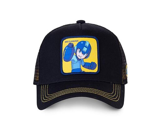 Capslab Trucker (MEGAMAN) Black/Yellow HER2 Cap