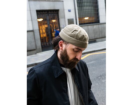 Stetson Docker Delave Organic Cotton 8821107 Washed Olive Docker Cap