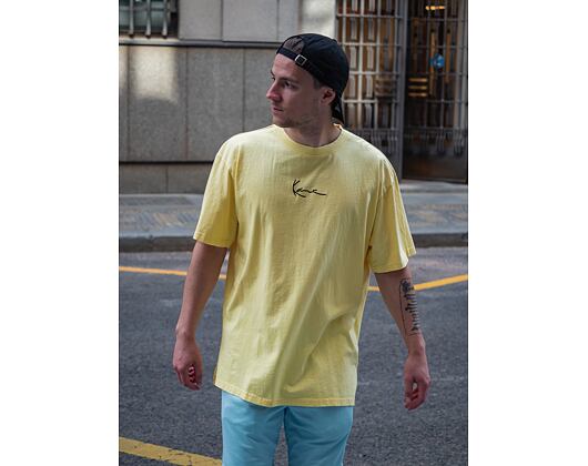 Karl Kani Small Signature Washed Tee Light Yellow 6030254 T-Shirt