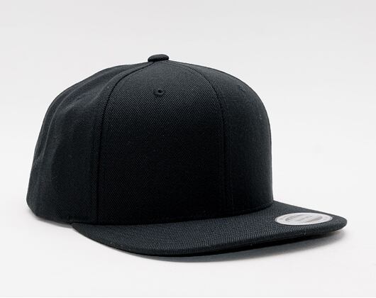 Yupoong Classic Snapback Black 6089M Black UV Cap