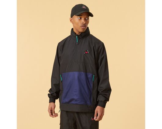 New Era Contemporary Cargo Windbreaker Black / Muave Blue Jacket