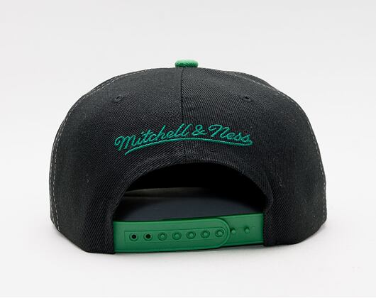 Mitchell & Ness Sharktooth Snapback HWC Boston Celtics Black / Green Cap