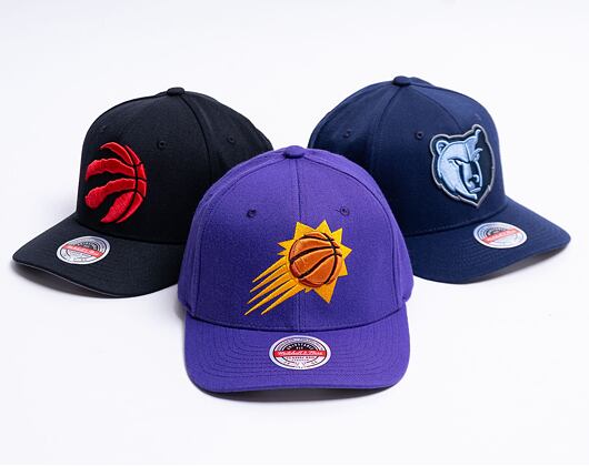 Mitchell & Ness Team Ground 2.0 Stretch Snapback Phoenix Suns Purple Cap