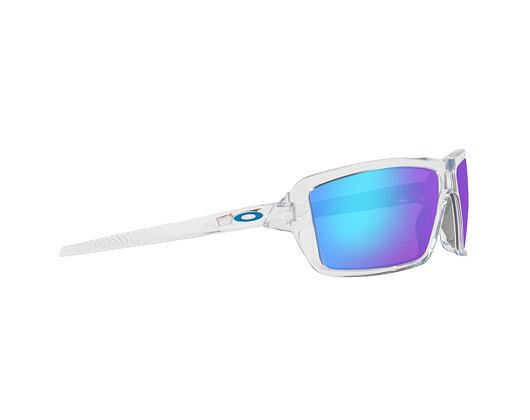 Oakley Cables - Polished Clear / Prizm Sapphire Polarized - OO9129-563 Sunglasses
