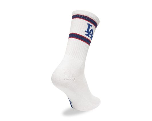 New Era MLB Premium Los Angeles Dodgers White Socks