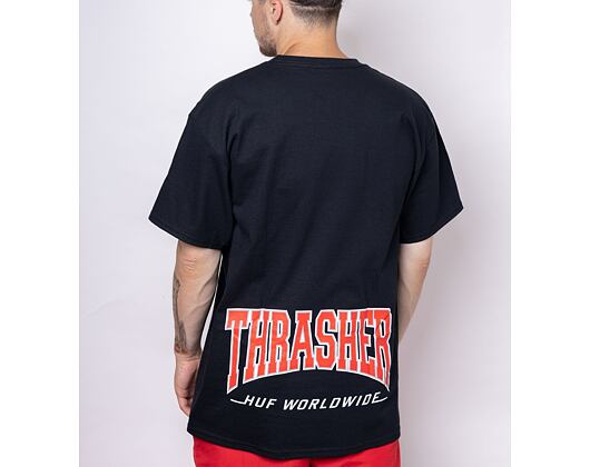 HUF × Thrasher High Point T-Shirt Black Tee
