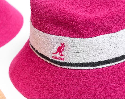 Kangol Bermuda Stripe Bucket K3326ST-EP600 Electric Pink