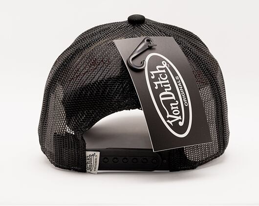Von Dutch Boston Trucker Cotton Black/Black Cap