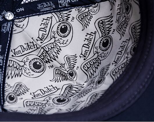 Von Dutch Baker Trucker Foam White/Navy Cap