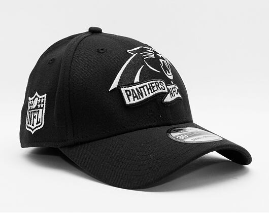 New Era 39THIRTY NFL22 Sideline Carolina Panthers Black / White Cap