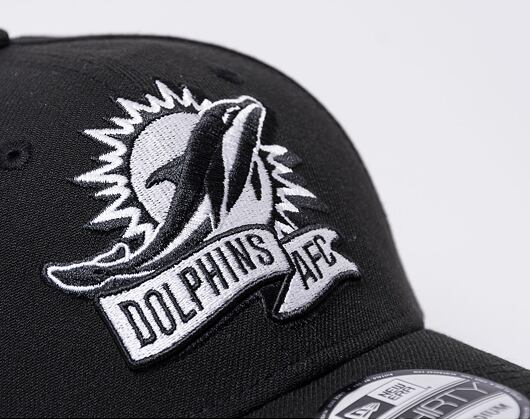 New Era 39THIRTY NFL22 Sideline Miami Dolphins Black / White Cap