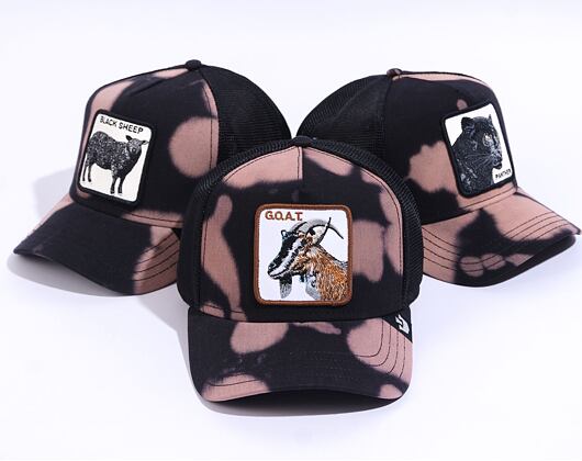 Kšiltovka Goorin - Acid Goat Trucker - Black