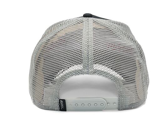 Kšiltovka Goorin - The White Tiger Trucker - Dark Grey