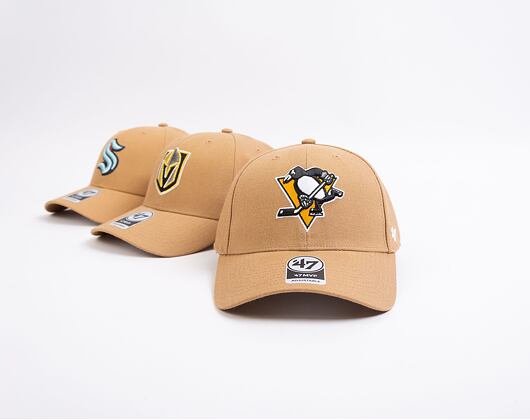 '47 Brand NHL Pittsburgh Penguins Snapback '47 MVP Camel Cap