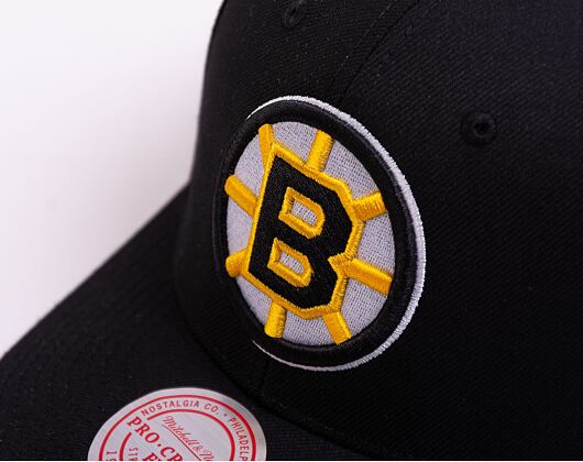 Kšiltovka Mitchell & Ness - Team Ground 2.0 Pro Snapback - Boston Bruins - Black