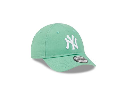 Dětská Kšiltovka New Era 9FORTY Kids MLB League Essential New York Yankees Tropical Green / White