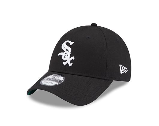 Kšiltovka New Era 9FORTY MLB Team Side Patch Chicago White Sox Black / Optic White