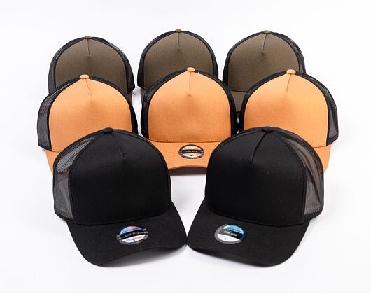 State of WOW Reed Baseball Trucker Black Snapback Cap