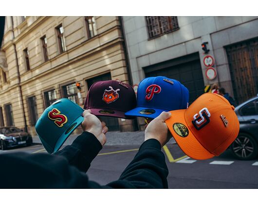 Kšiltovka New Era 59FIFTY MLB Retro Pin Pack St. Louis Browns Cooperstown Team Color