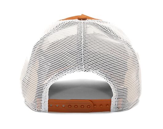 Kšiltovka New Era 9FORTY A-Frame Trucker MLB Boucle Oakland Athletics Caramel Brown / Caramel Brown 