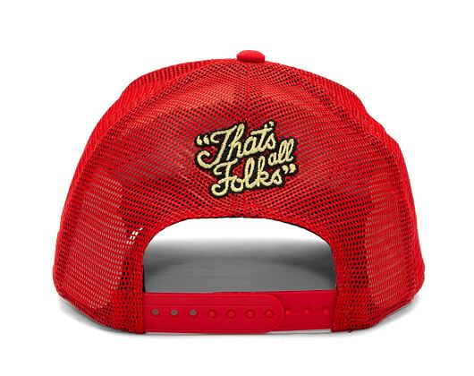 Kšiltovka New Era 9FORTY A-Frame Trucker Character Looney Tunes Daffy Duck Scarlet