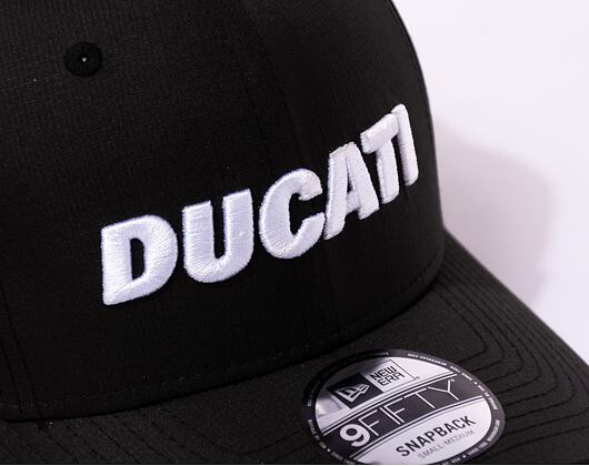 Kšiltovka New Era 9FIFTY Ripstop Pre-Curved Ducati Black / Black