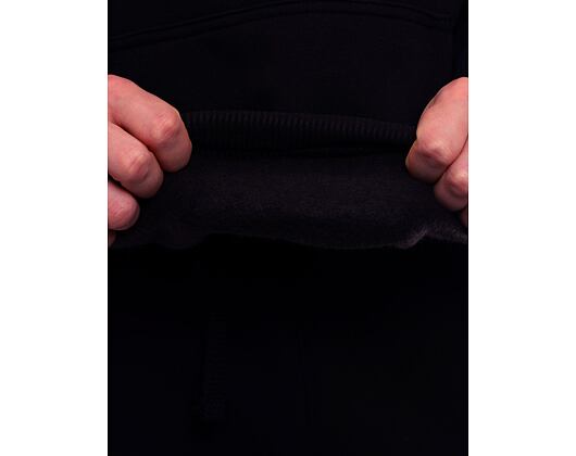 Mikina New Era Script Logo Oversized Hoody - Black / Metallic Gold