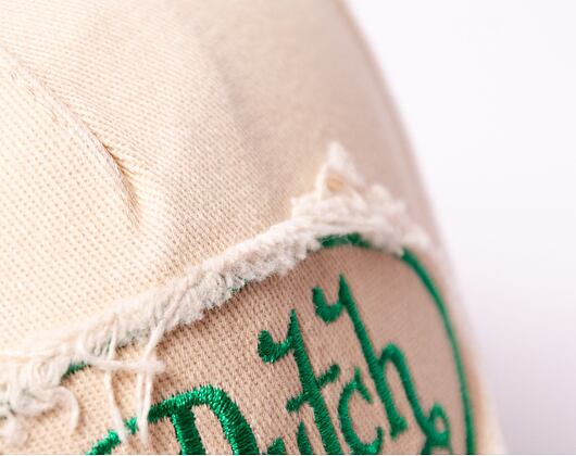 Kšiltovka Von Dutch Trucker Kalmar - Cotton Twill - Green/Cream