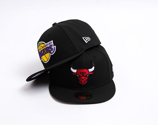 Kšiltovka New Era - NBA Essential 59FIFTY - Chicago Bulls - Black / Team Color