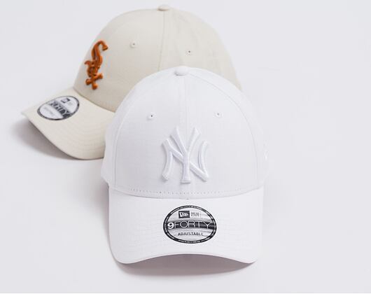 Kšiltovka New Era - MLB Essential 9FORTY - NY Yankees - White