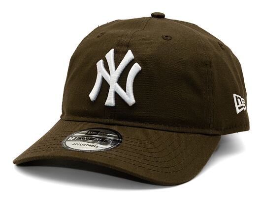 Kšiltovka New Era - MLB Essential 9TWENTY - NY Yankees - Walnut / White