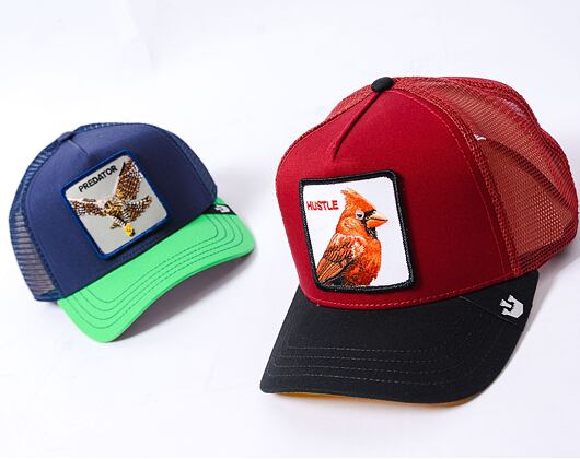 Kšiltovka Goorin - Trucker - Cardinal Fan - Burgundy