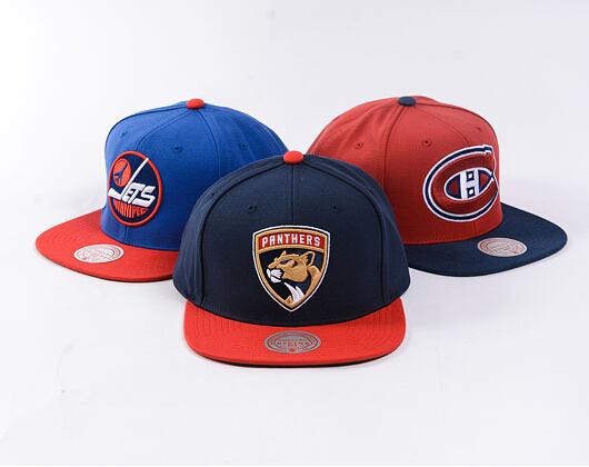 Kšiltovka Mitchell & Ness - Team 2 Tone 2.0 Snapback - Florida Panthers - Navy/Red