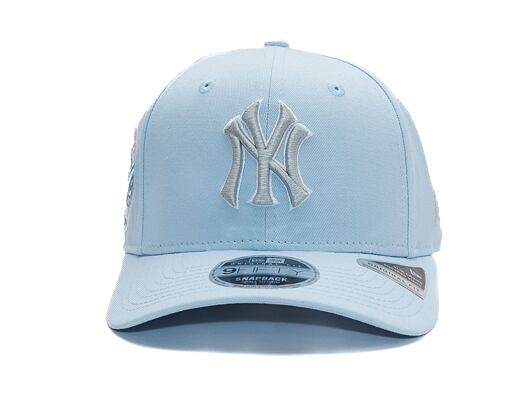 Kšiltovka New Era - MLB World Series 9FIFTY Original Fit - NY Yankees - Pastel Blue / Gray