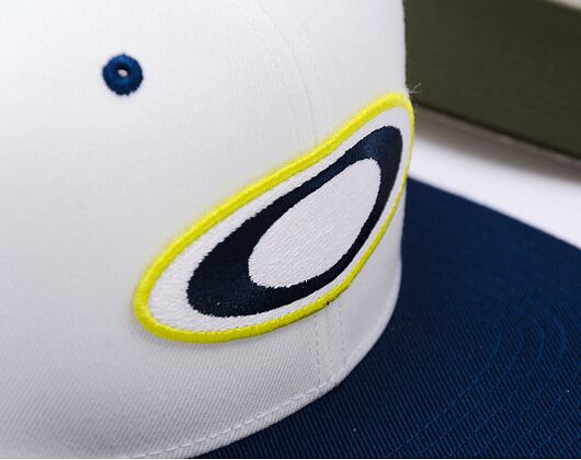 Kšiltovka Oakley - Oakley Alumni Cap - Abyss/White/Sulphur