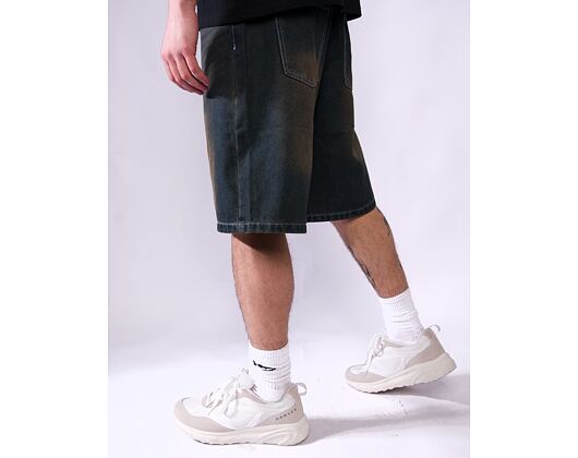Kraťasy Karl Kani - Og Denim Baggy Jorts - dark blue