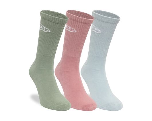 Ponožky New Era - Flag Collection - Pastel Green Pink Blue