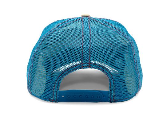 Děstká Kšiltovka Stetson - Trucker Cap Lettering  - Red/Offwhite