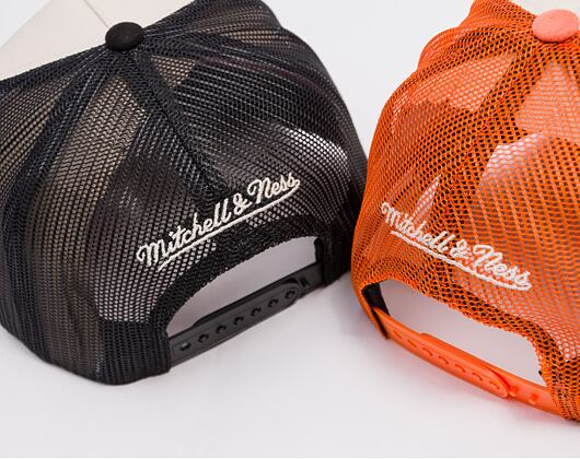 Kšiltovka Mitchell & Ness - Baseball Trucker - Cream/Black
