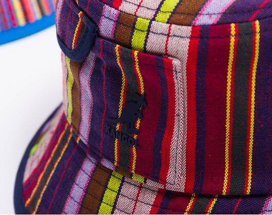 Klobouk Kangol - Multi Color Stripe Bucket - Preppy Multi