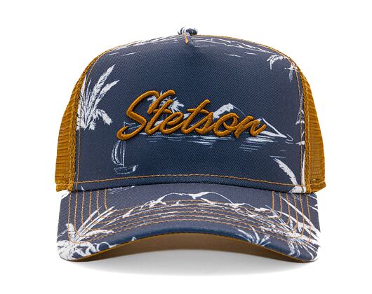 Kšiltovka Stetson - Trucker Cap Minimal Aloha Print - 2