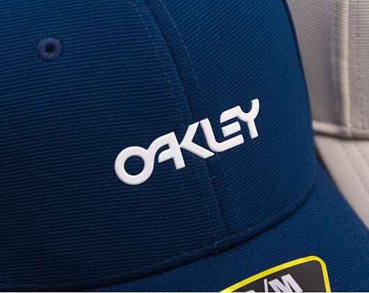 Kšiltovka Oakley - 6 Panel Stretch Metallic Hat - Team Navy